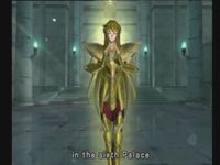 une photo d'Ã©cran de Saint Seiya - Le Sanctuaire sur Sony Playstation 2